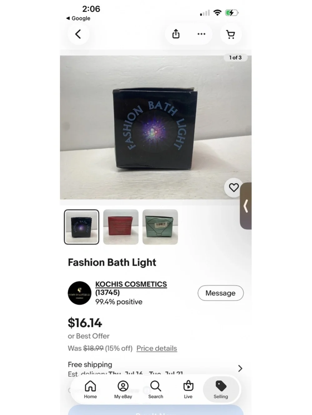 Fashion Bath Light Show - Colorful Floating LED Bath Light